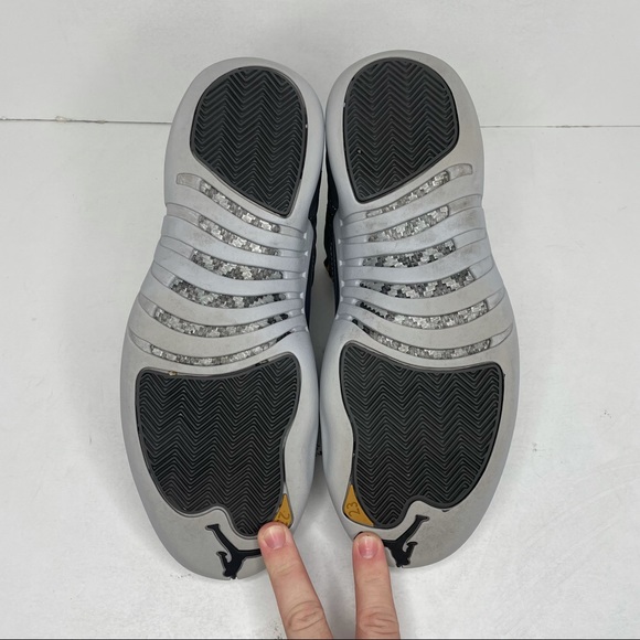 Nike Air Jordan 12 Retro “Wolf Grey/Dark Grey” WORN - Picture 7 of 8
